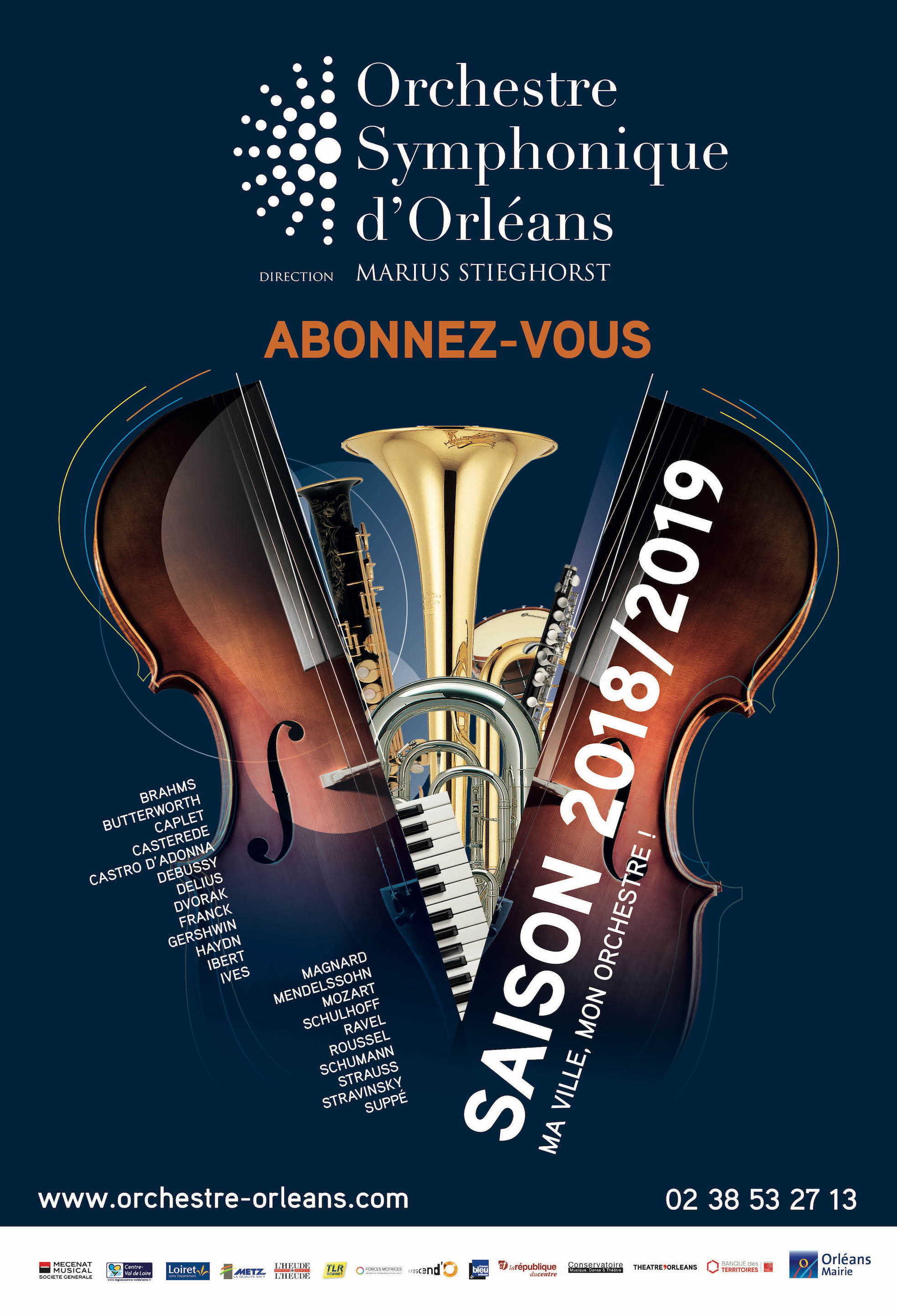 Abonnez vous Orchestre Symphonique d Orléans